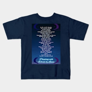 As the world changes Kids T-Shirt